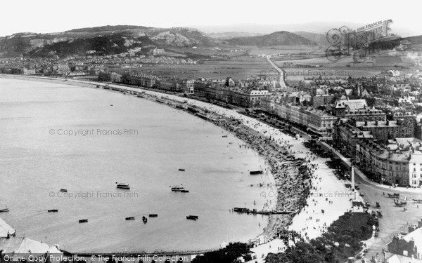 Photo of Llandudno, From Great Orme c.1930