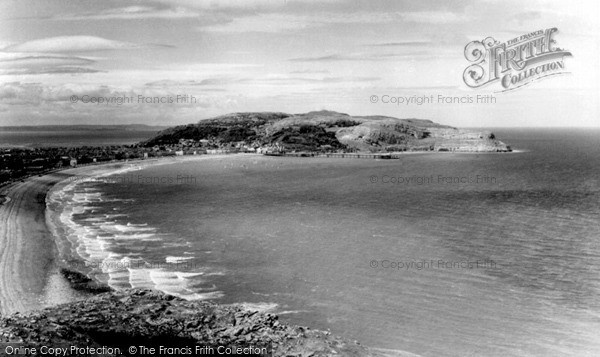 Photo of Llandudno, From Little Orme c.1960