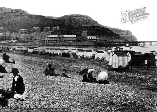 Photo of Llandudno, From The Bathing Ground c.1870