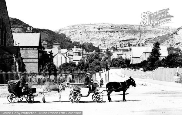 Photo of Llandudno, Gloddaeth Street 1890