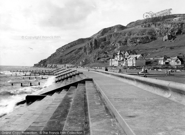 Photo of Llandudno, Gogarth Abbey Hotel And Seafront c.1965