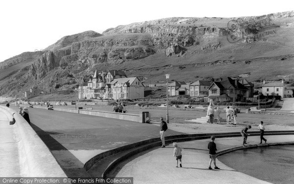 Photo of Llandudno, Gogarth Abbey Hotel And Seafront c.1965