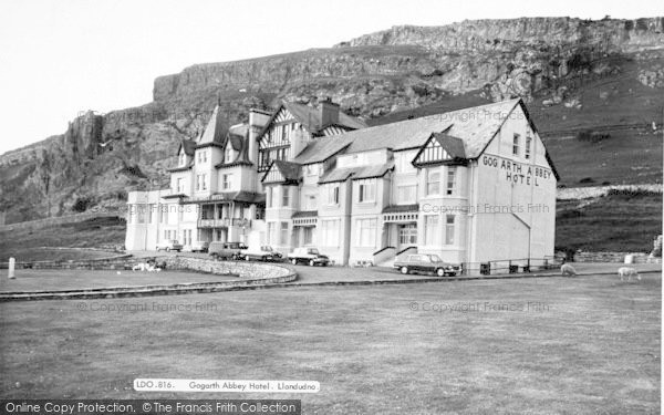 Photo of Llandudno, Gogarth Abbey Hotel c.1965