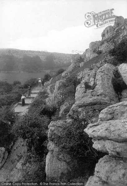Photo of Llandudno, Happy Valley, The Steps 1913