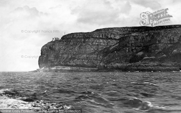 Photo of Llandudno, Lighthouse From Sea 1890