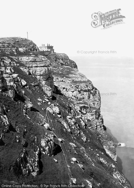 Photo of Llandudno, Lighthouse Point 1890