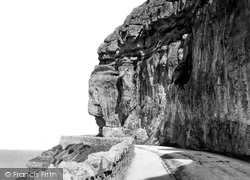 Marine Drive Rocks 1890, Llandudno