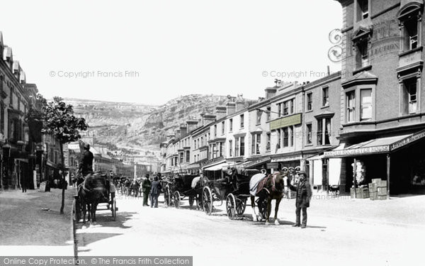 Photo of Llandudno, Mostyn Street 1890