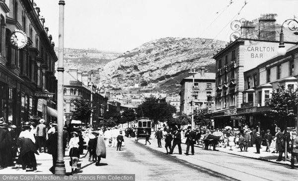 Photo of Llandudno, Mostyn Street 1908