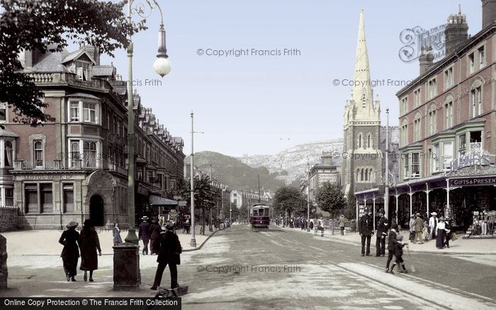 Photo of Llandudno, Mostyn Street 1913