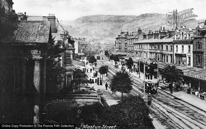 Photo of Llandudno, Mostyn Street c.1910