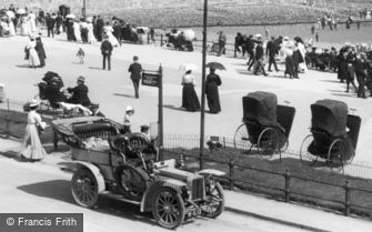 Llandudno, Motor Car, Parade 1908