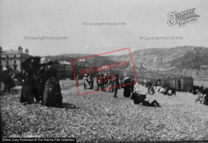 Photo of Llandudno, On The Beach 1890
