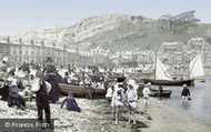 On The Beach 1890, Llandudno