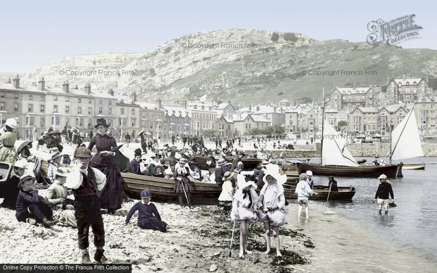Llandudno, on the Beach 1890