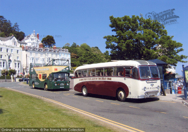 Photo of Llandudno, Open Top Bus, Pier Gates 2004