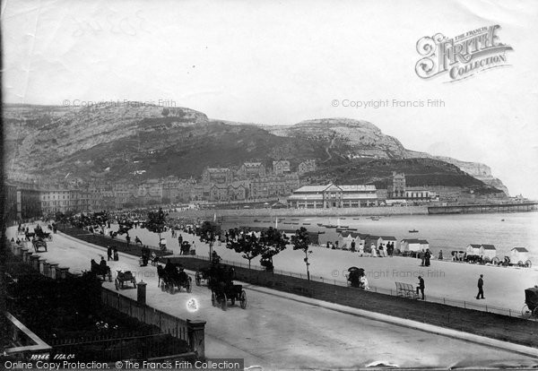 Photo of Llandudno, Parade 1892