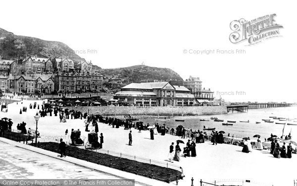 Photo of Llandudno, Parade 1892