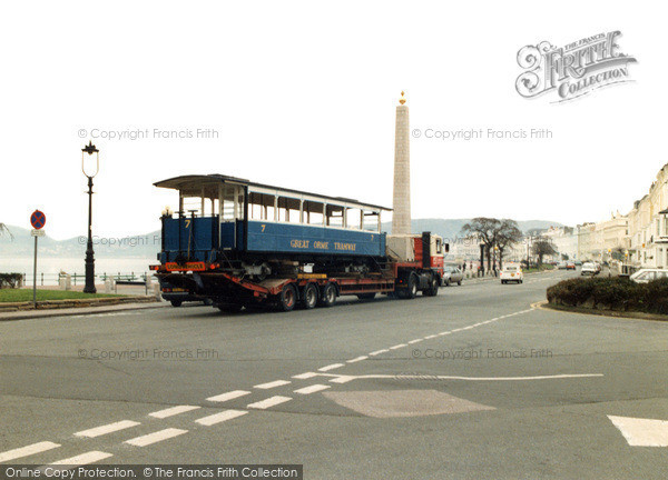 Photo of Llandudno, Parade, A Tram c.2000
