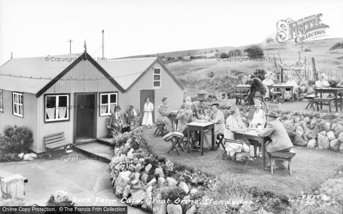 Photo of Llandudno, Pink Farm Cafe c.1950
