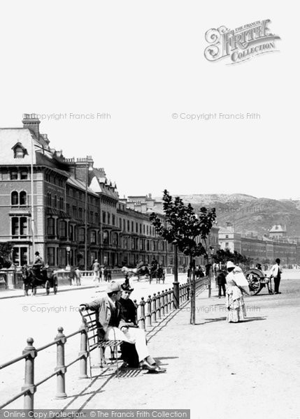 Photo of Llandudno, Promenade 1890