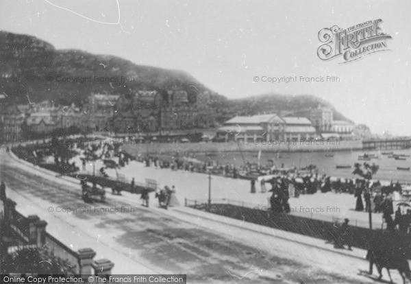 Photo of Llandudno, Promenade 1892