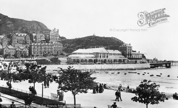 Photo of Llandudno, Promenade 1898