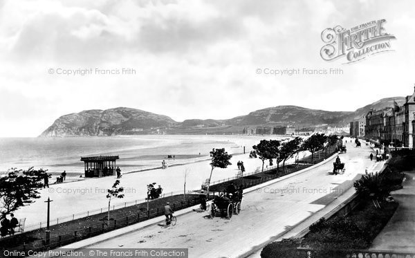 Photo of Llandudno, Promenade 1898