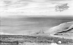 Puffin Island And Anglesey From Great Orme Summit c.1960, Llandudno