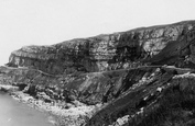 Rock Strata, Marine Drive 1890, Llandudno