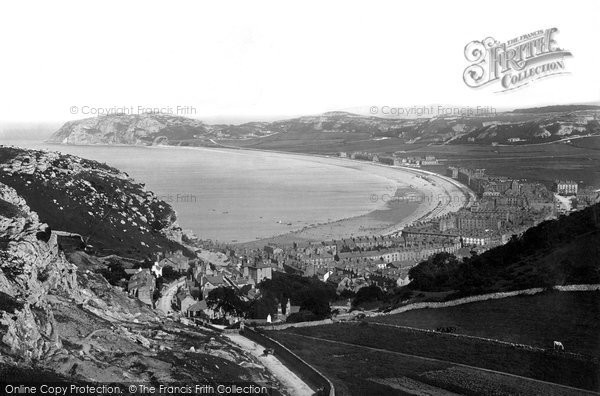 Photo of Llandudno, The Bay 1891