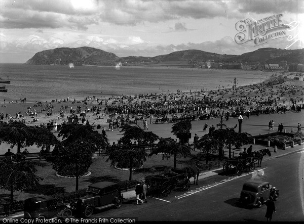 Photo of Llandudno, The Bay 1933