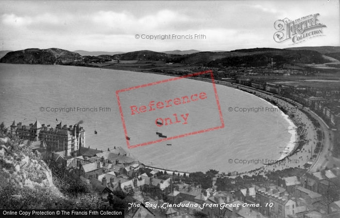 Photo of Llandudno, The Bay From Great Orme c.1946