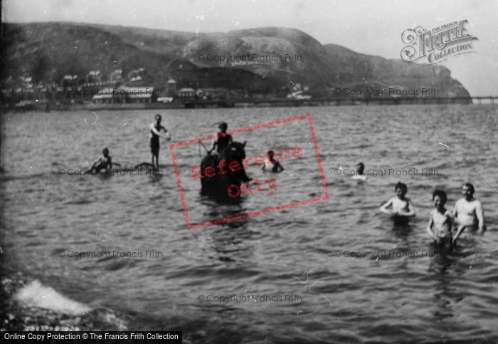 Photo of Llandudno, The Beach 1891