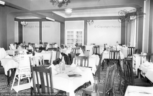 Photo of Llandudno, The Dining Room, Ormescliffe Hotel c.1960