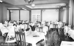 The Dining Room, Ormescliffe Hotel c.1960, Llandudno