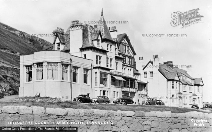 Photo of Llandudno, The Gogarth Abbey Hotel c.1955