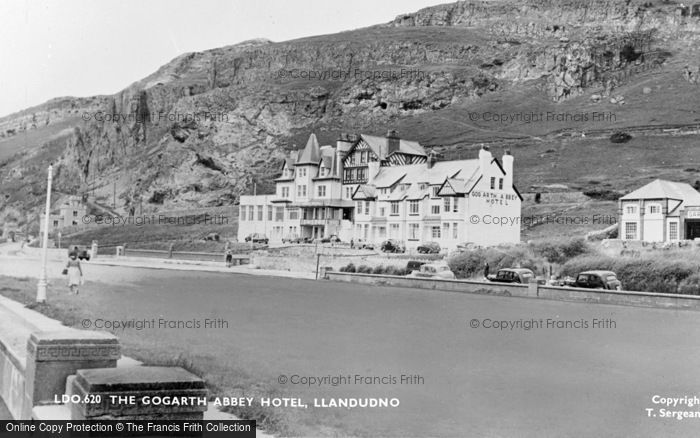 Photo of Llandudno, The Gogarth Abbey Hotel c.1955
