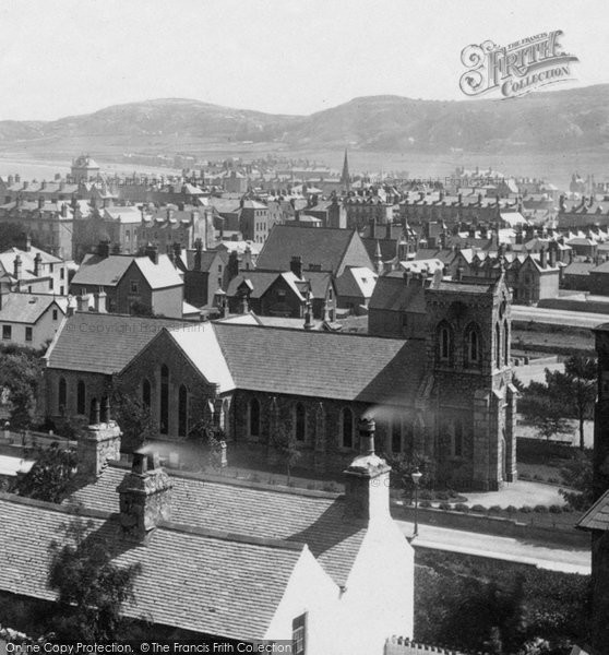 Photo of Llandudno, The New Church 1890