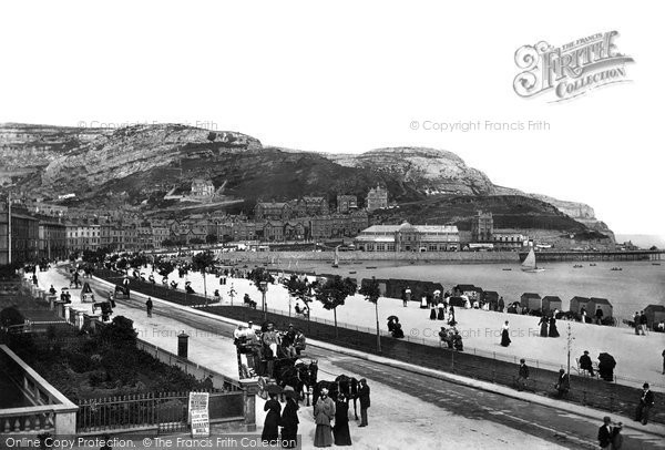 Photo of Llandudno, The Parade 1895