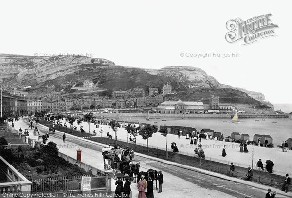 Photo of Llandudno, The Parade 1895