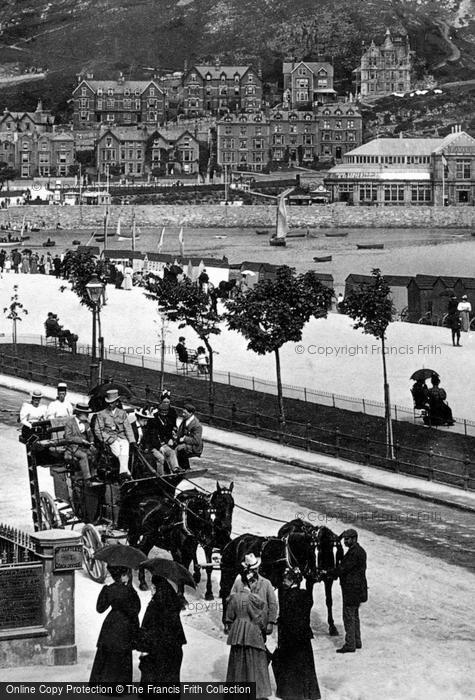 Photo of Llandudno, The Parade 1895