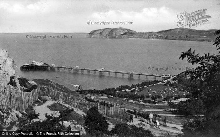 Photo of Llandudno, The Pier And Little Orme c.1900