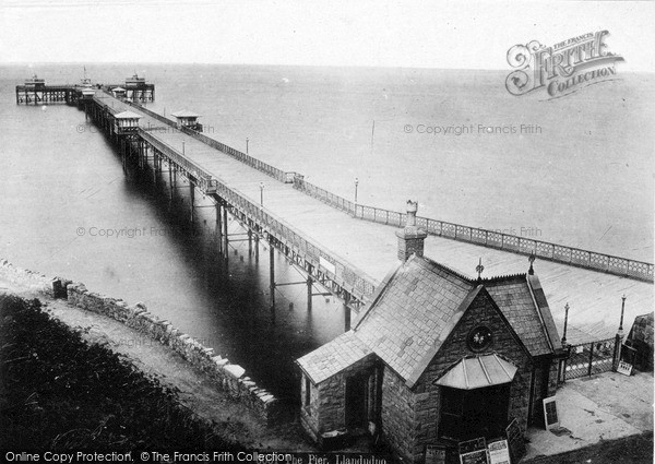 Photo of Llandudno, The Pier c.1870