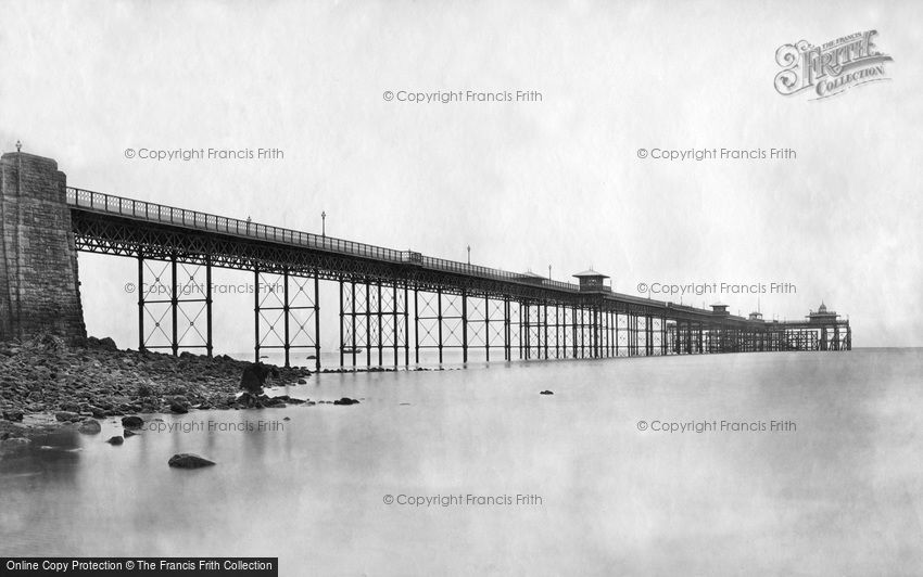 Llandudno, the Pier c1877