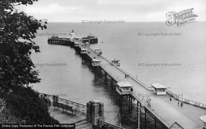 Photo of Llandudno, The Pier c.1955