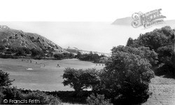 View From Wyddfyd Lodge Café c.1960, Llandudno