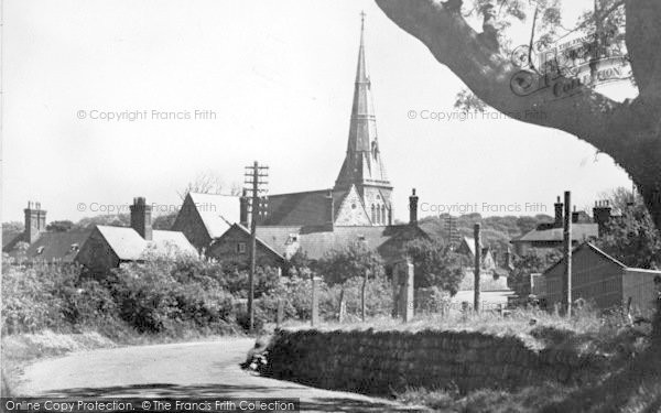 Photo of Llandwrog, Beach Road c.1955