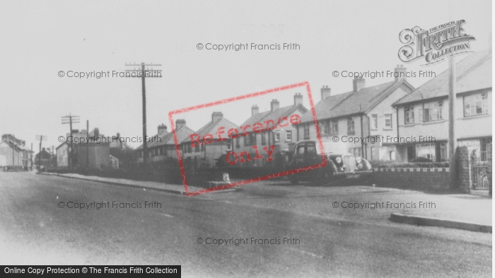 Photo of Llandybie, Balenau Road c.1955