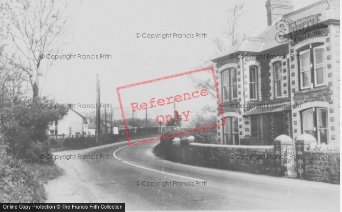 Photo of Llandybie, Main Street c.1955